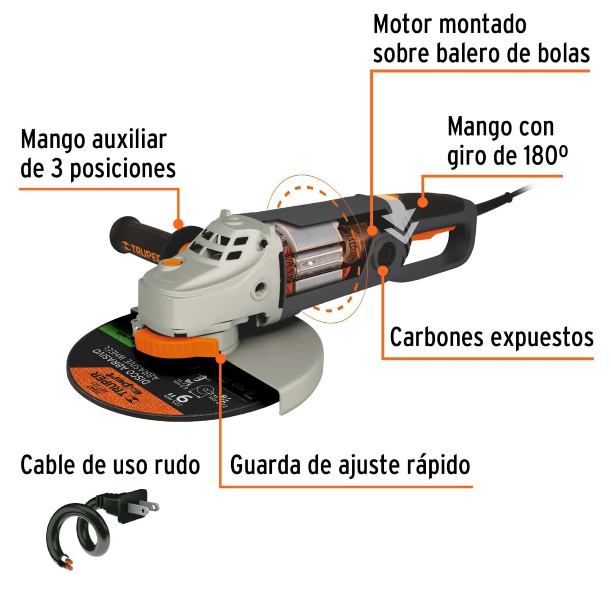 Amoladora esmeriladora 9