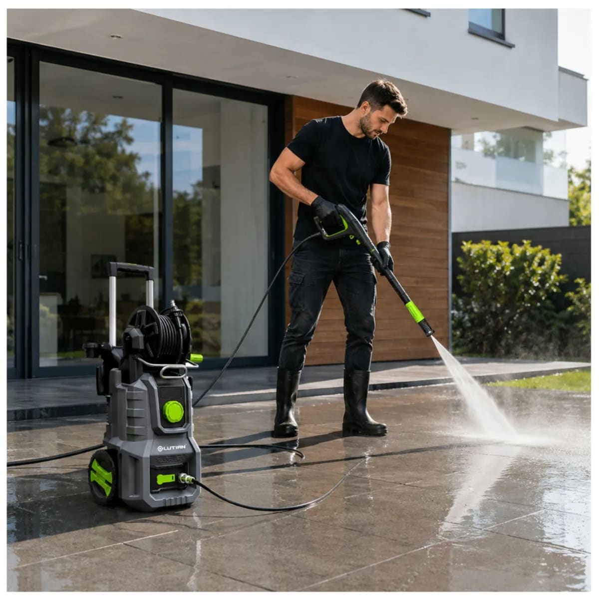 HIDROLAVADORA ALTA PRESION 2320PSI 2000W LUTIAN6