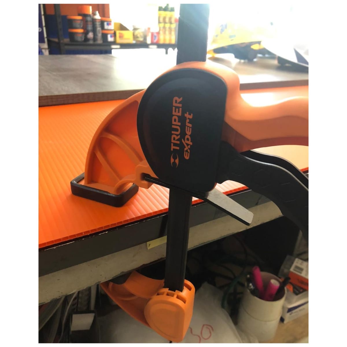 Prensa de ajuste rápido 6 pulgadas uso rudo, 4 unidades Truper Expert4