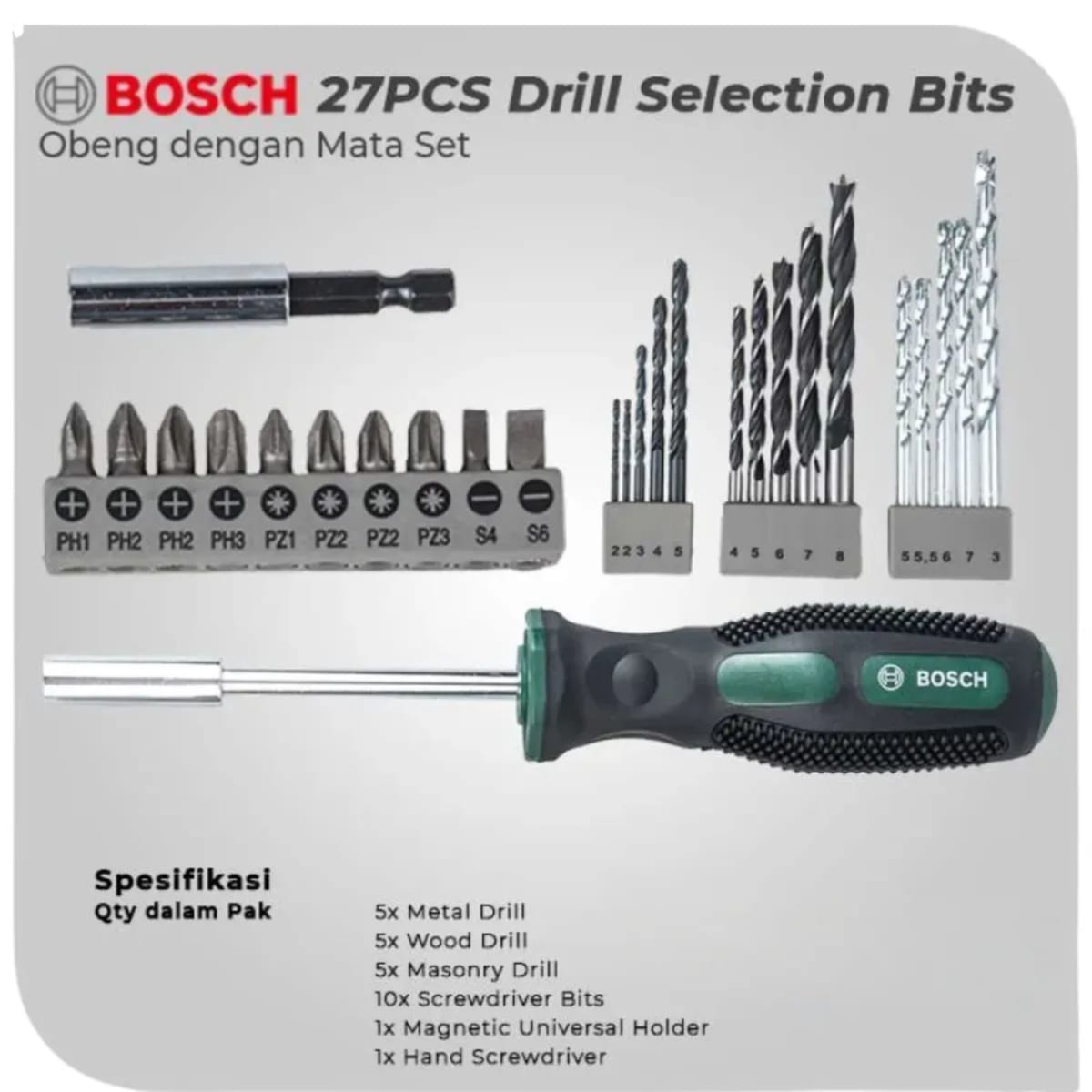 Brocas y Puntas, Atornillador Manualextencion magnetica, 2607017201 Bosch6