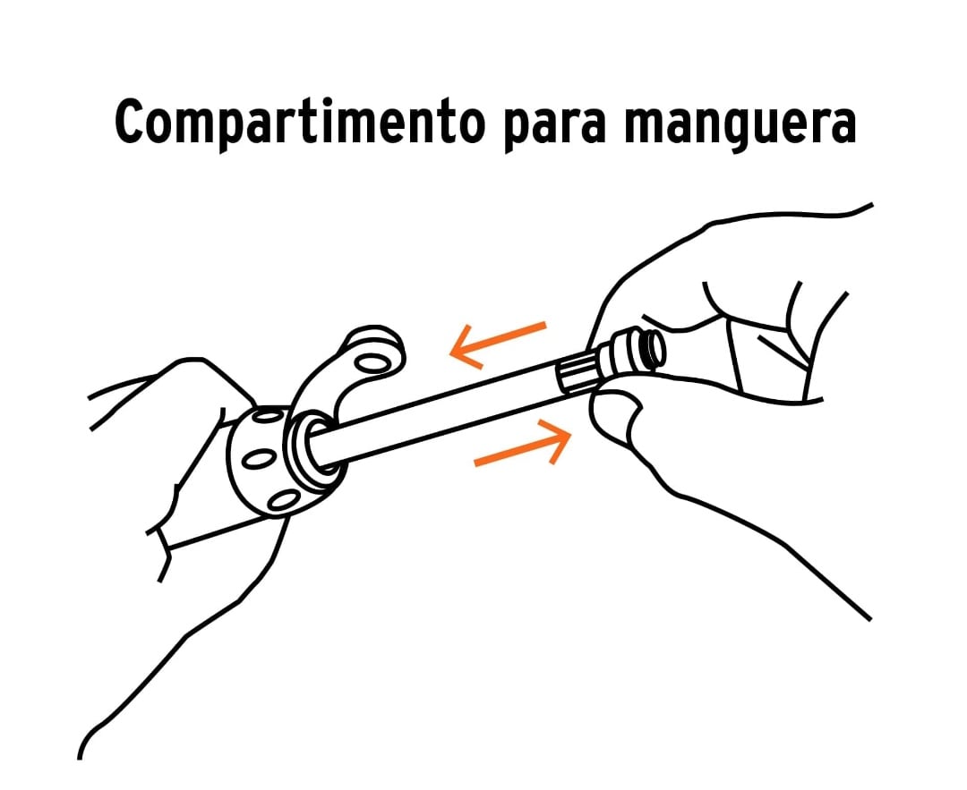 MINI INFLADOR MANUAL 75 PSI TRUPER6