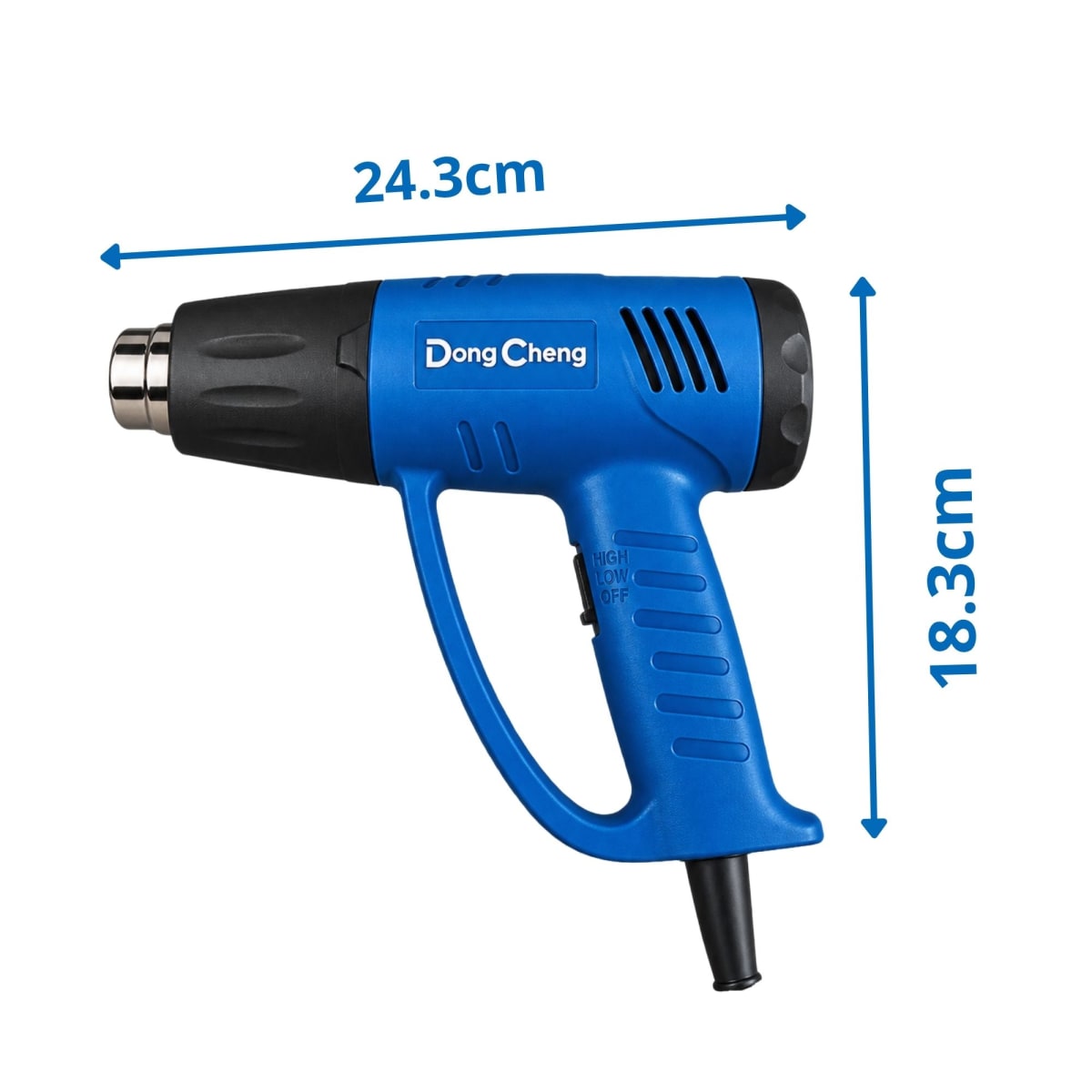 Pistola de calor 2000w industrial Dongcheng DQB20007