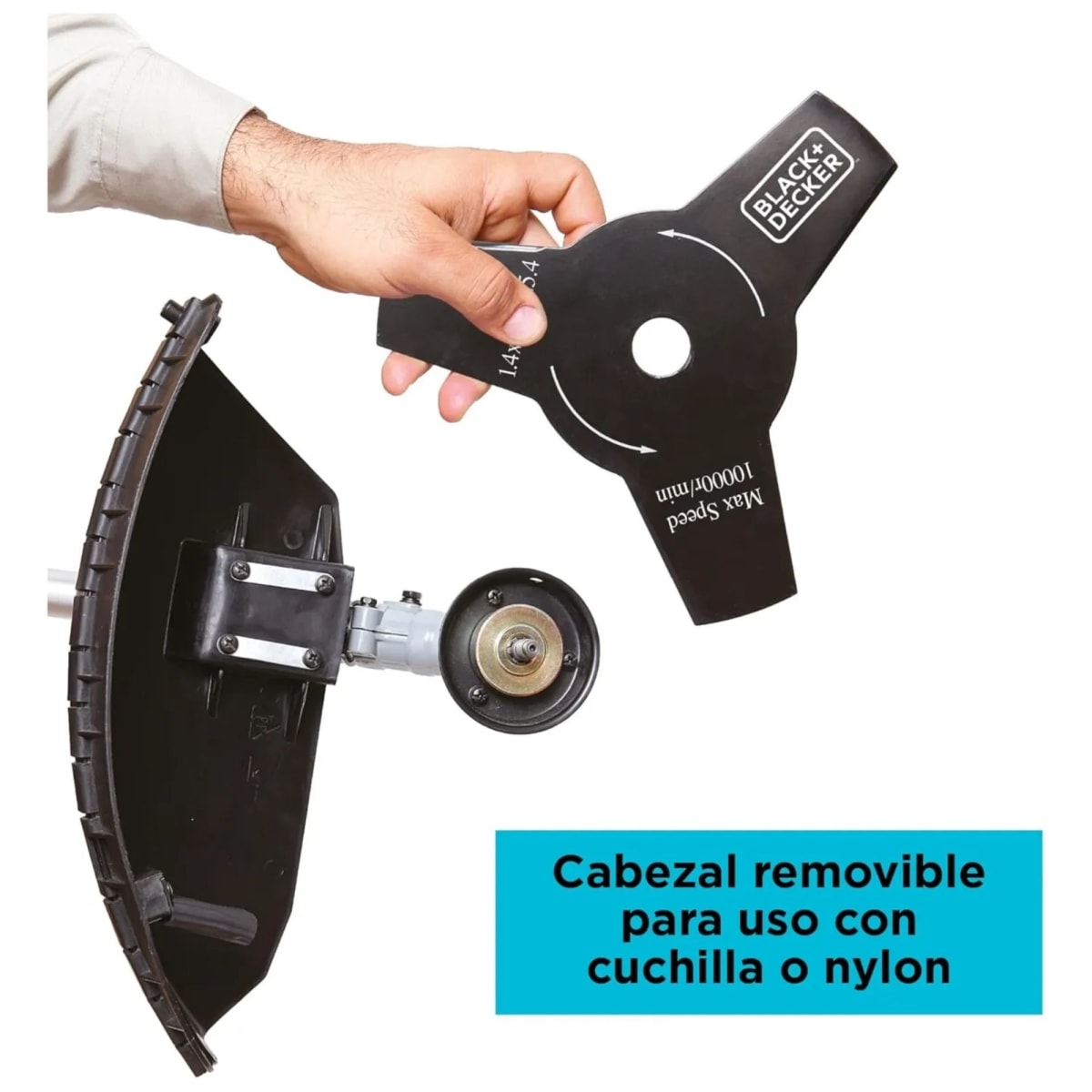 DESBROZADORA MOTOGUADAÑA PROFESIONAL 33CC - 1. 2HP BLACK+DECKER7