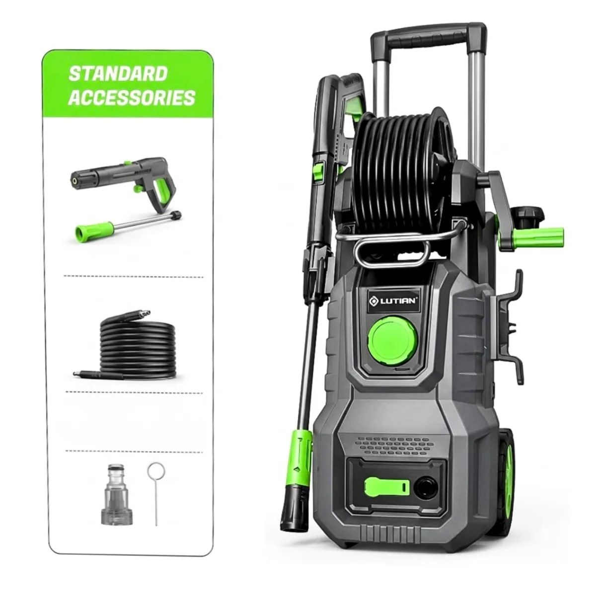 HIDROLAVADORA ALTA PRESION 2320PSI 2000W LUTIAN7