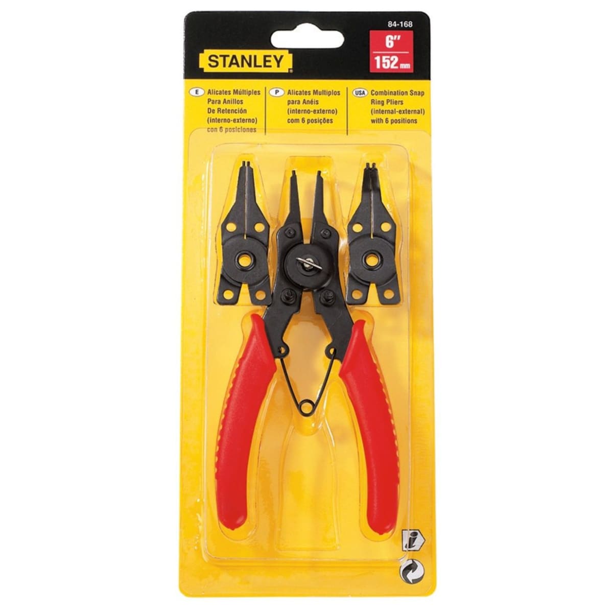 Alicate Múltiples Para Anillos de Retención 6 STANLEY6