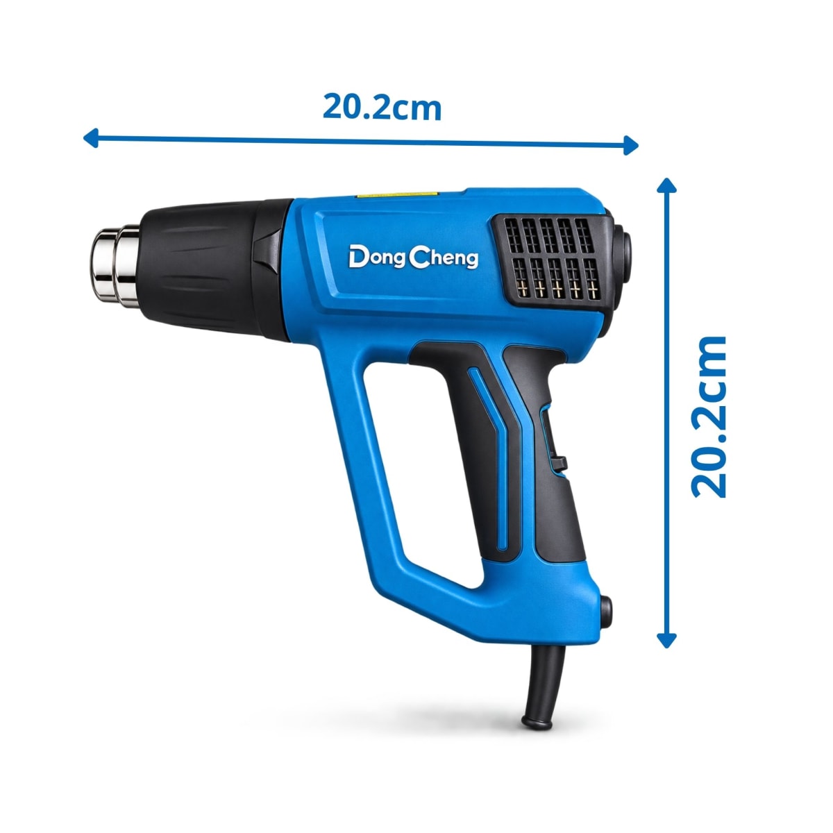 Pistola de Calor DongCheng Digital LCD 2000W 630°C DQB03-20007