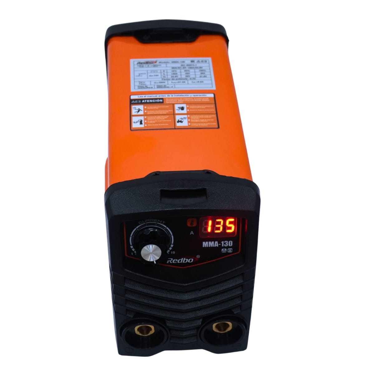 Soldadora portátil Maquina de soldar 130A 220V + careta Redbo8