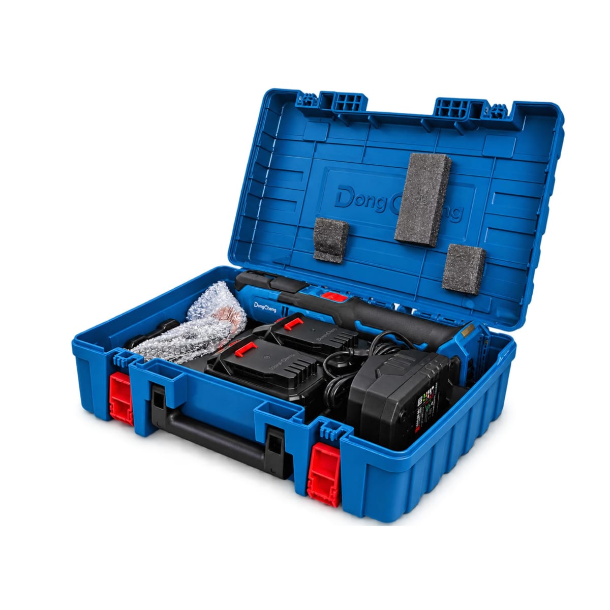 Multiherramienta Oscilante 20V 400W Brushless 4Ah Dongcheng DCMD20EM8