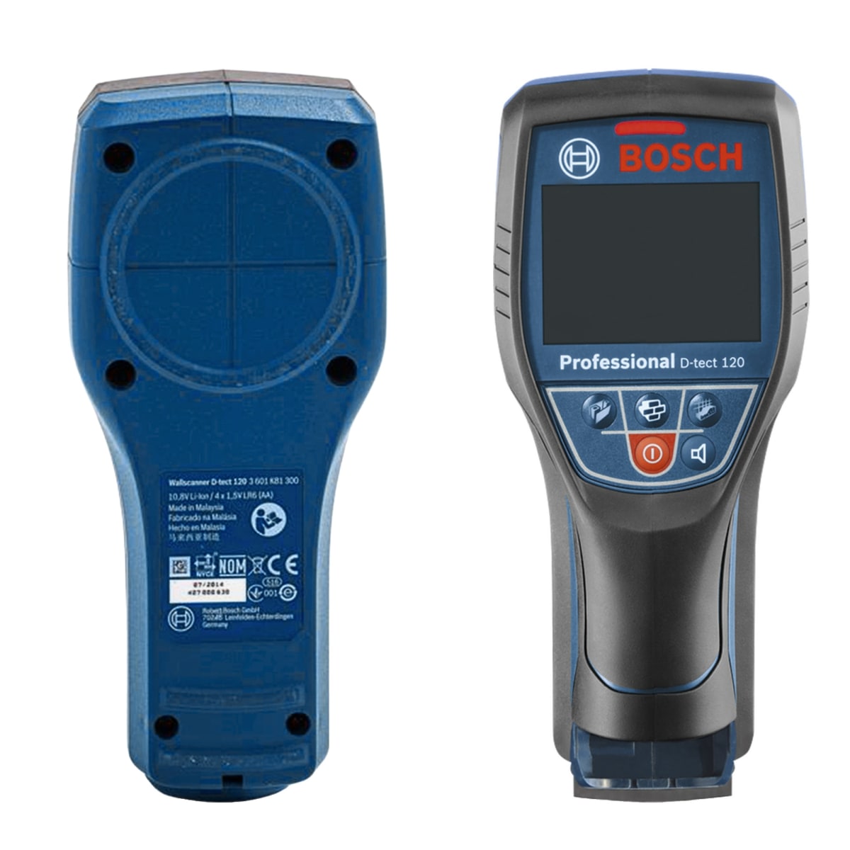 Detector de Metales Materiales 12V Bosch Profesional  D-Tect 1206