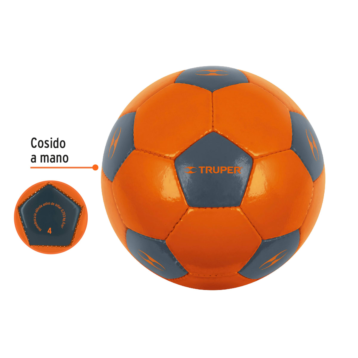 PELOTA DE FUTBOL SOCCER.TRUPER BALON N|°42