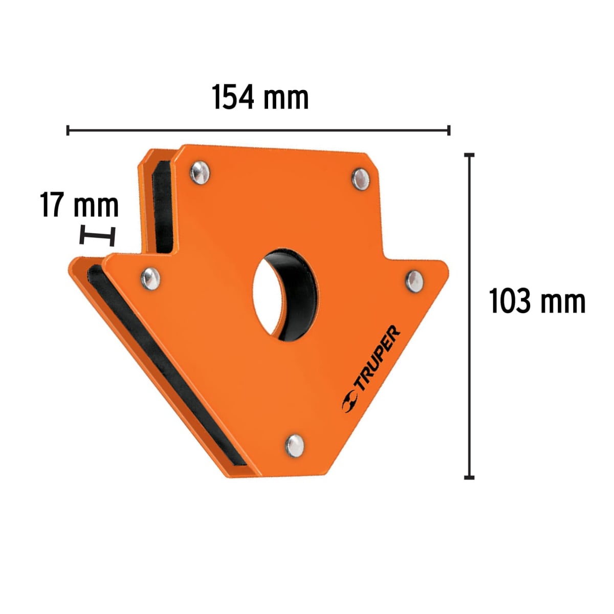 Escuadra magnetica para soldar 22 kg - Truper2