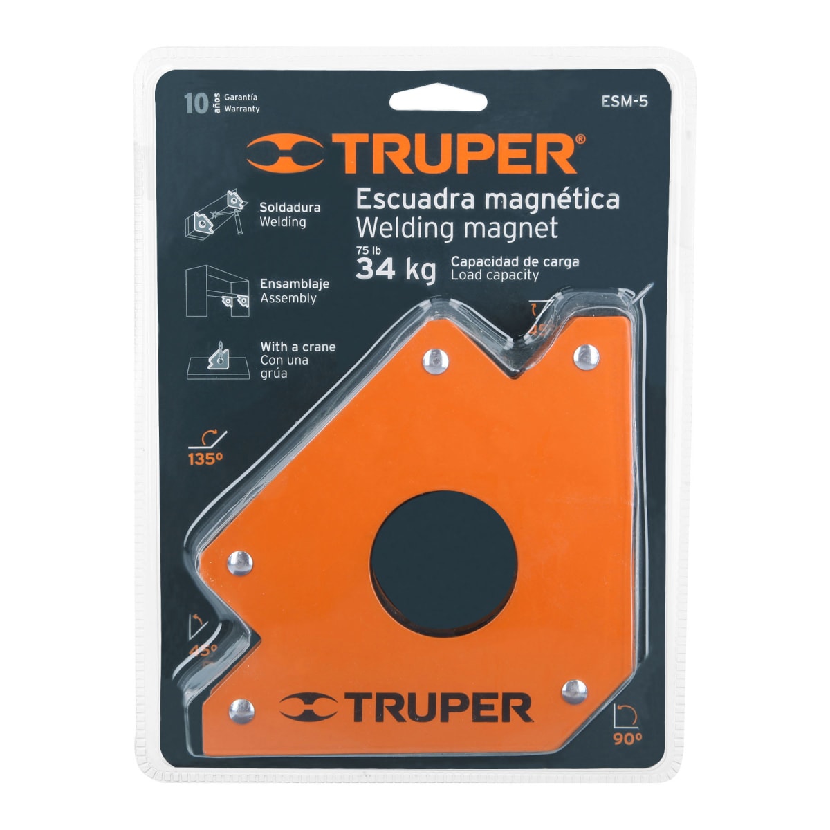 ESCUADRA MAGNETICA PARA SOLDAR 34KG TRUPER3