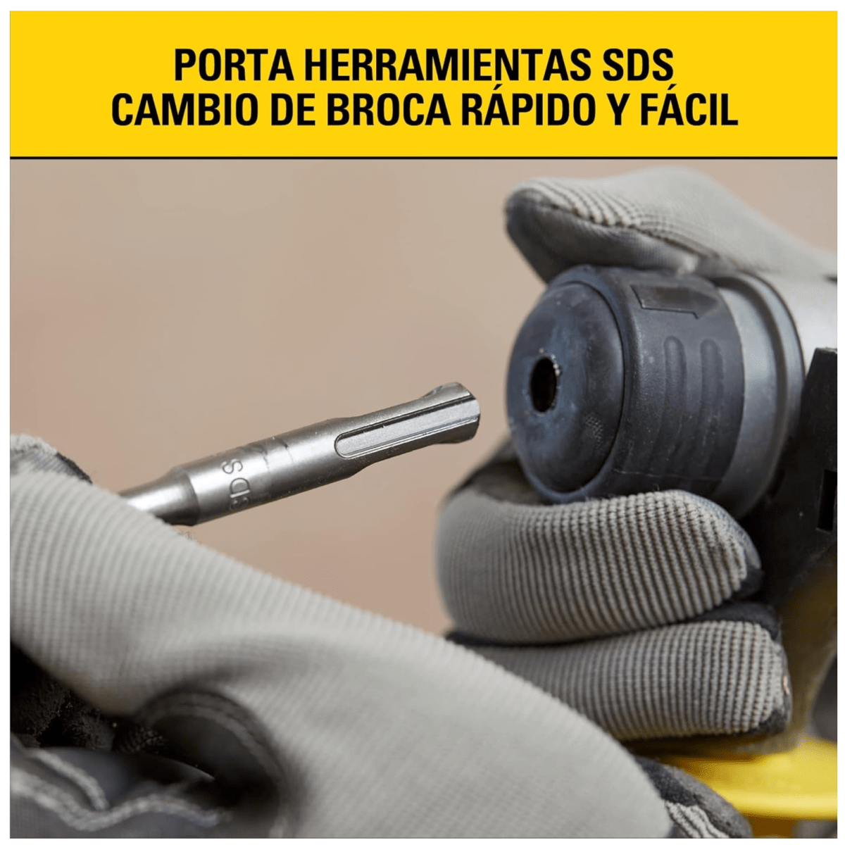 Rotomartillo inalámbrico SDS Plus 20V, BRUSHLESS + 2 baterías 4Ah6