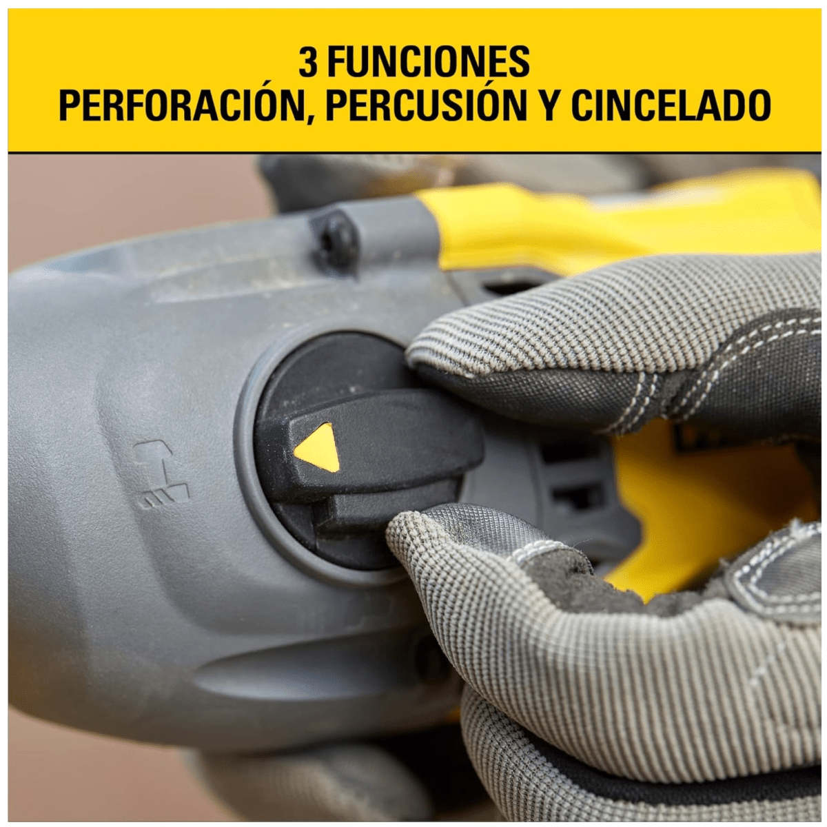 Rotomartillo inalámbrico SDS Plus 20V, BRUSHLESS + 2 baterías 4Ah5