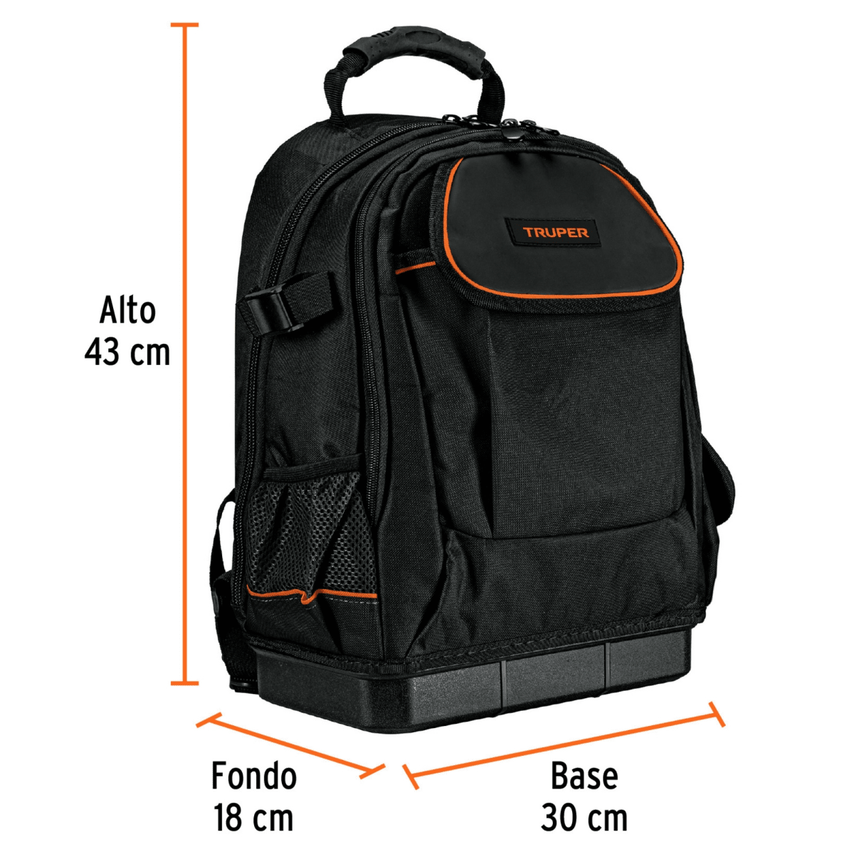 Mochila portaherramientas con 57 compartimientos, Truper5