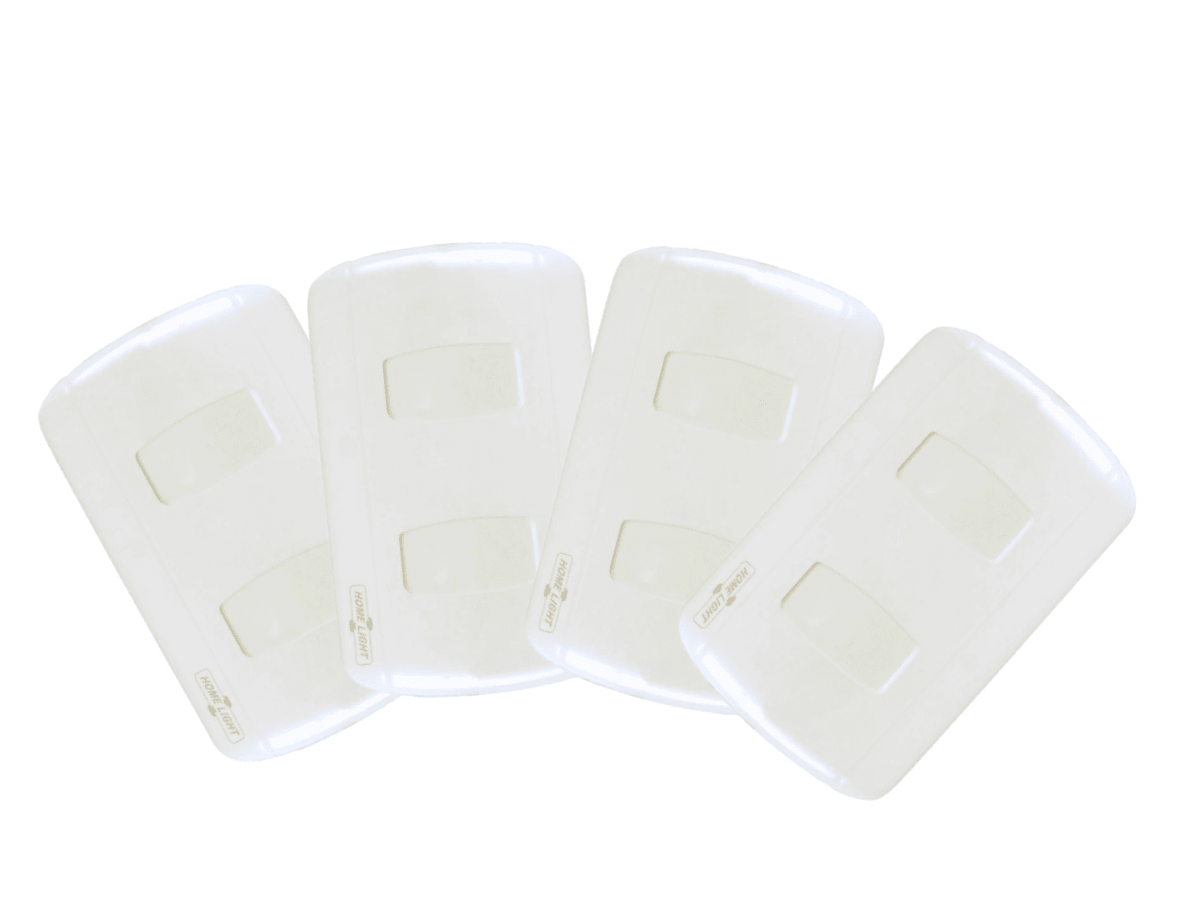 Pack 4 unidades Interruptor doble clásico home light1