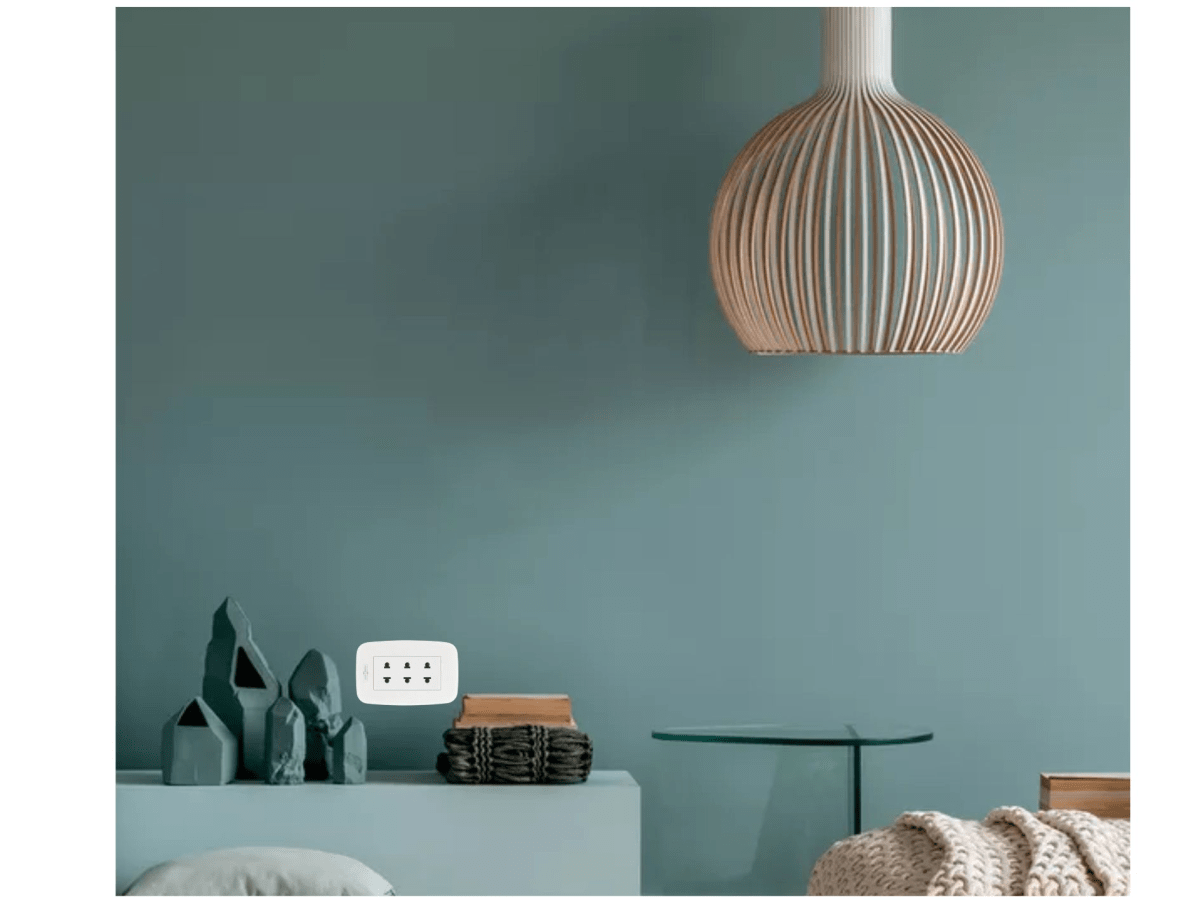 pack 4 unidades Tomacorriente triple deluxe home light2