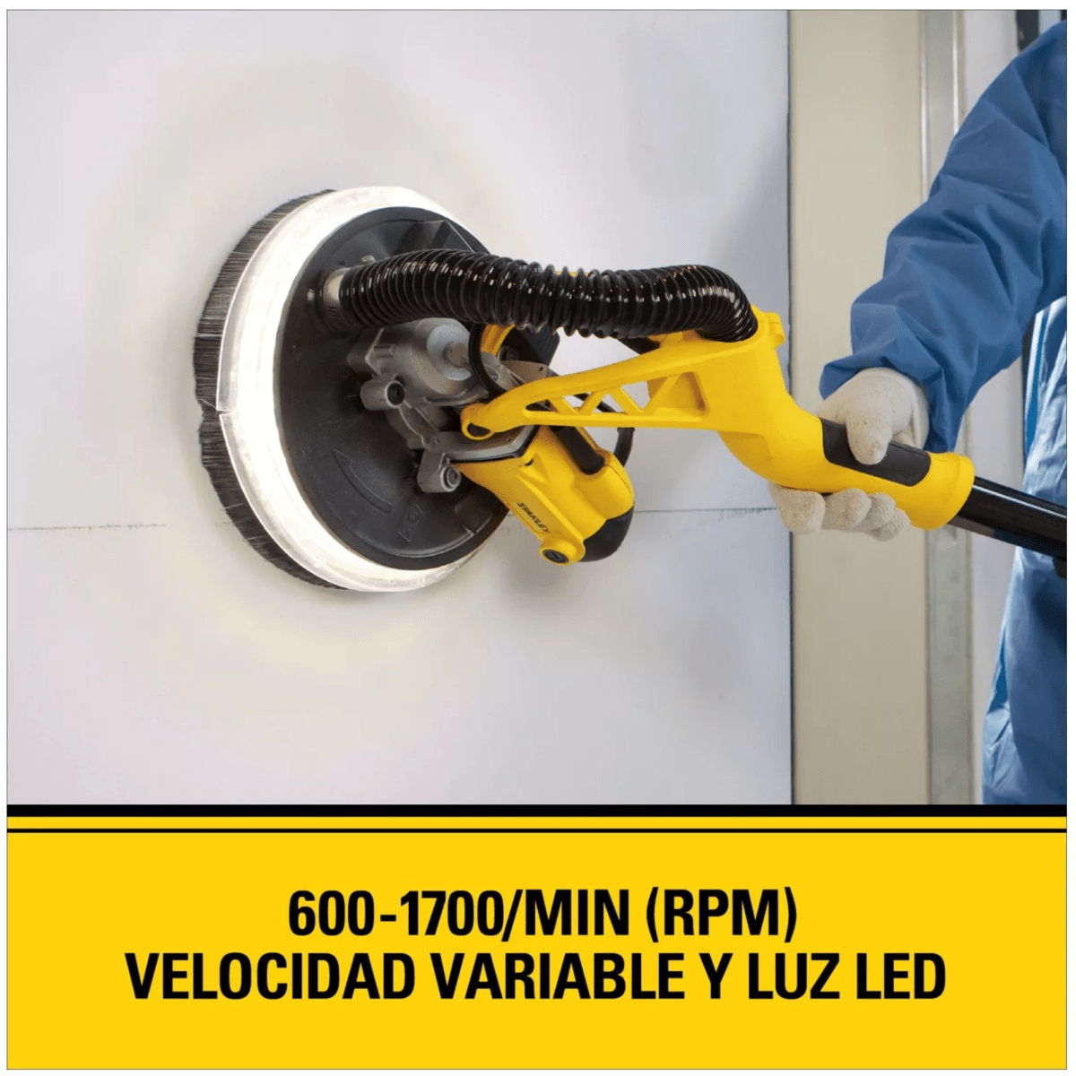 LIJADORA DE PARED Y TECHO PARA FINO ACABADO PROFESIONAL STANLEY4