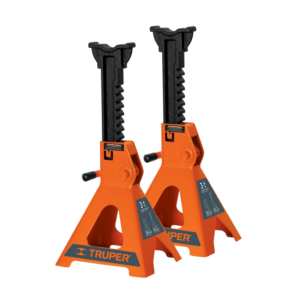 Caballete para auto 3 toneladas/2 piezas - TRUPER1