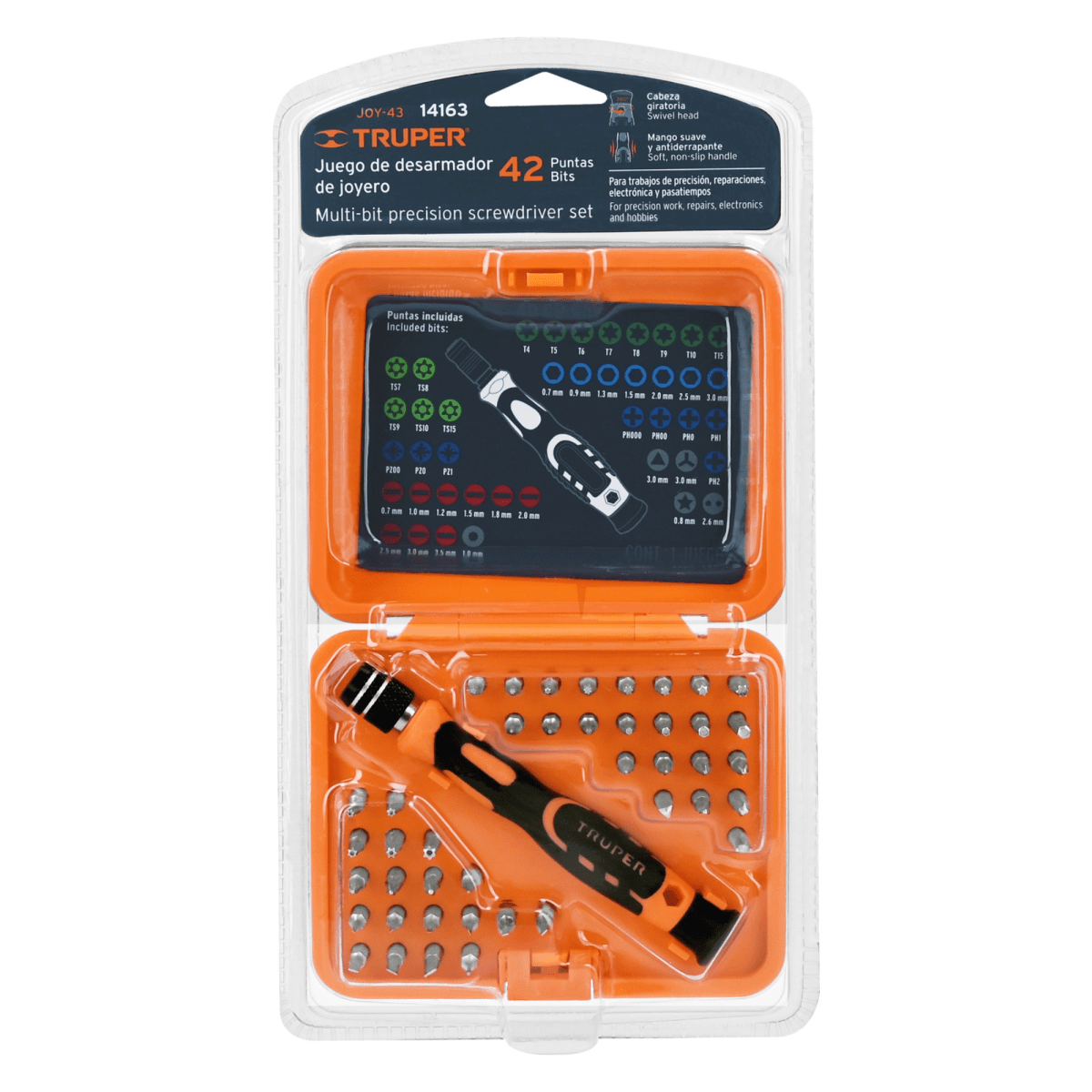 DESARMADOR DE JOYERO 42 PUNTAS, DESARMADORES PARA CELULARES2