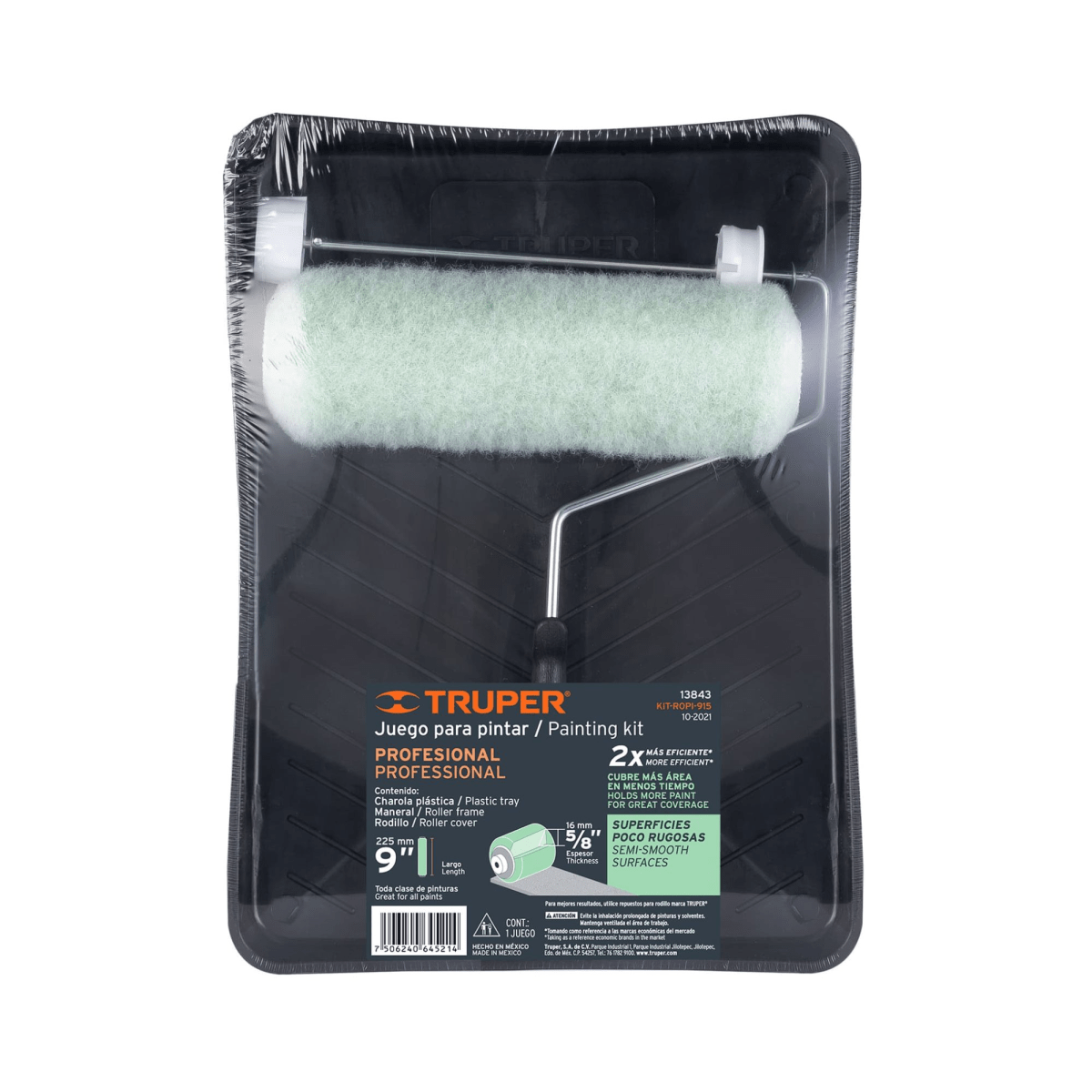 KIT PARA PINTAR RODILLO BANDEJA - TRUPER4