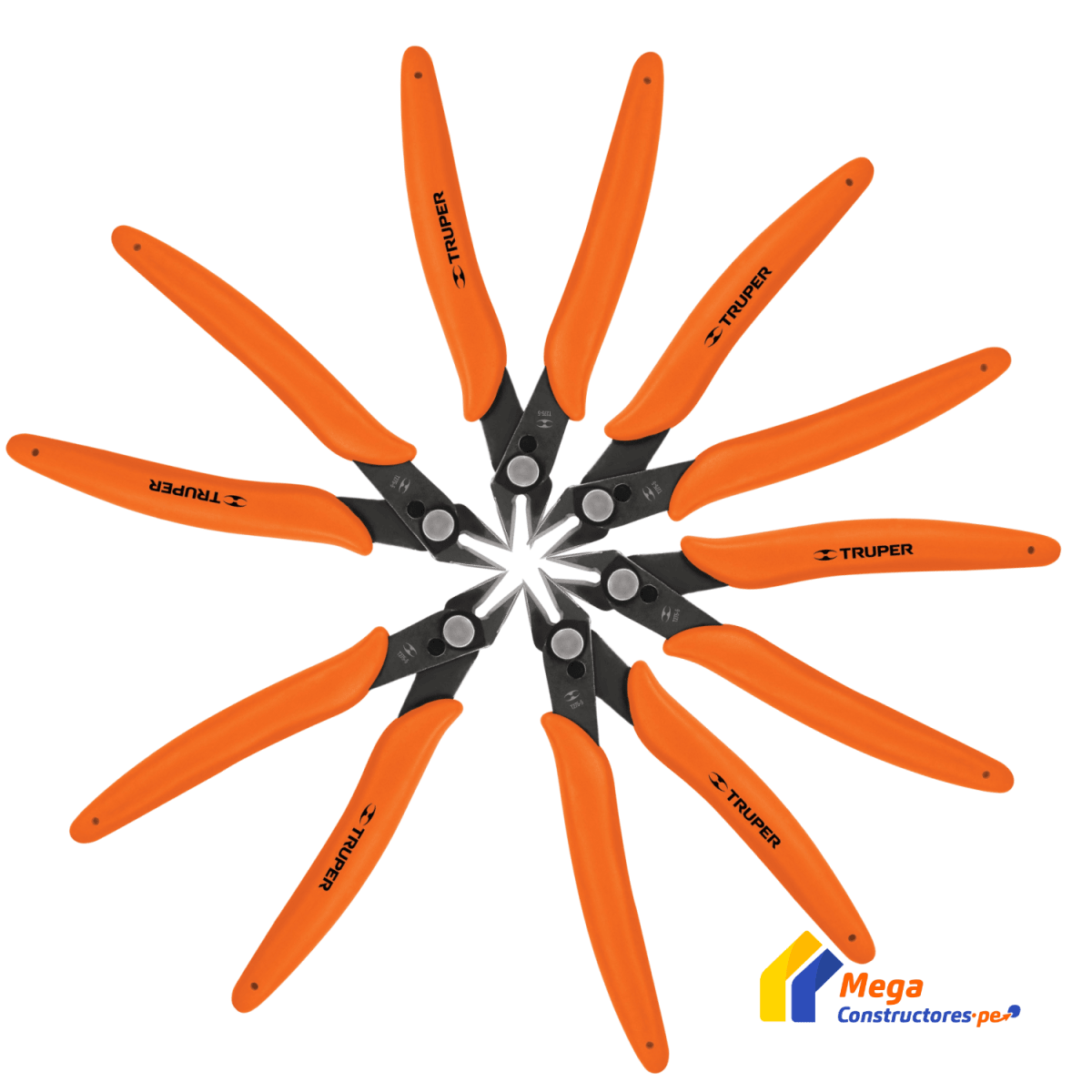 Alicate de corte  pinza de corte para electrónica - 6 Pzs Truper3