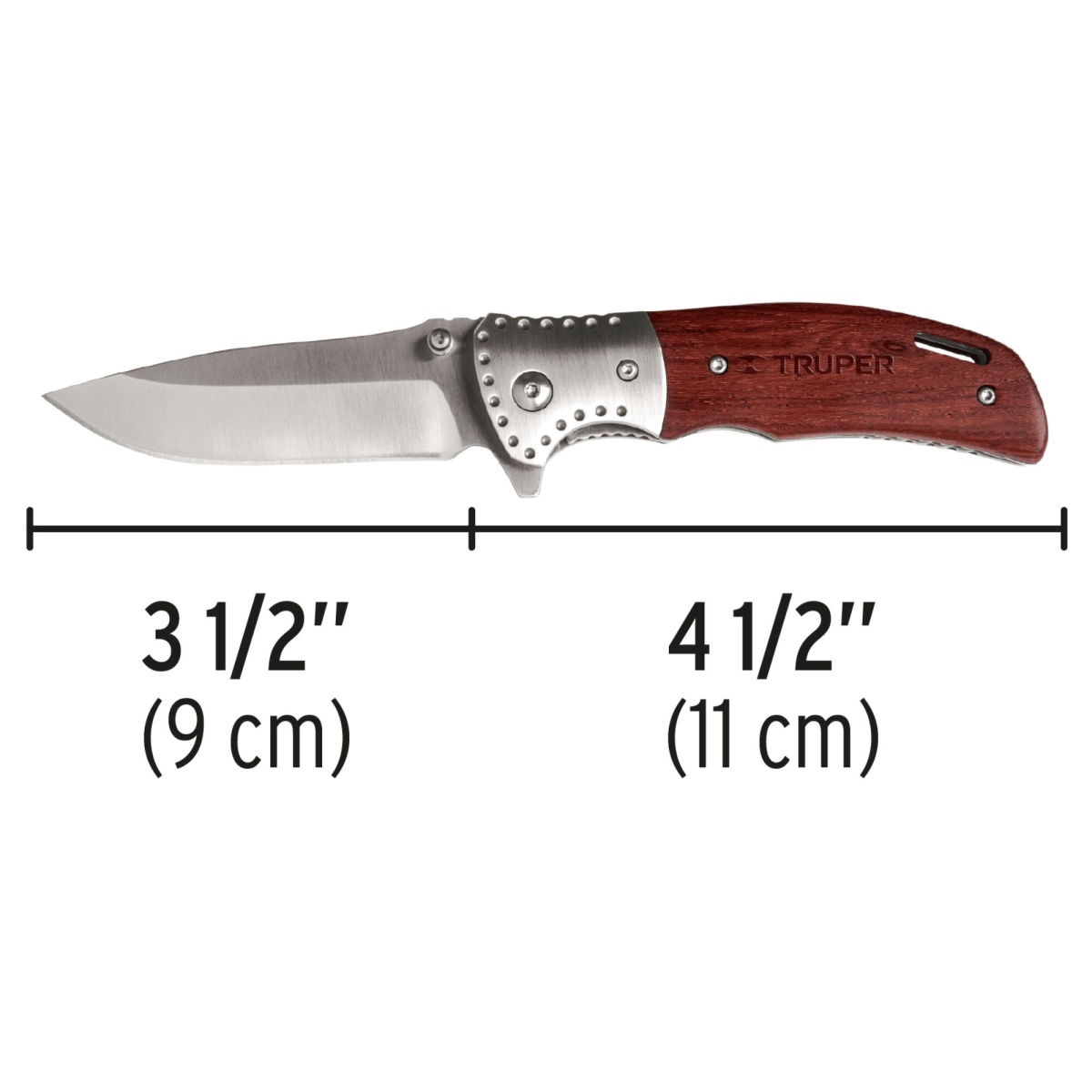 Navaja cuchilla de Injerto plegable Truper5