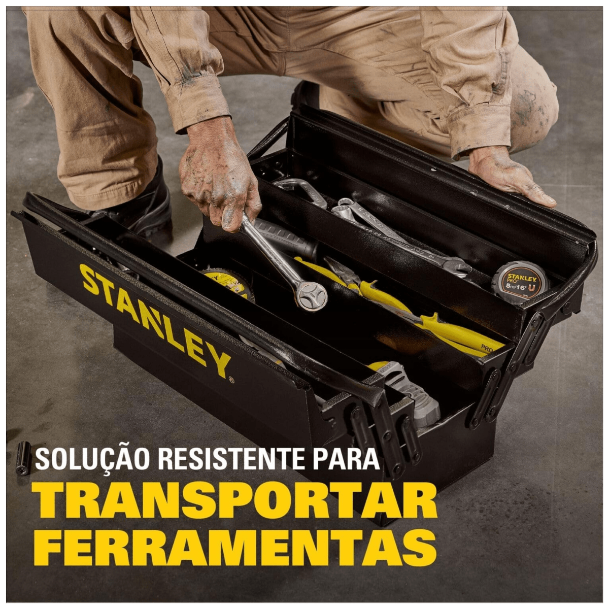 Caja metalico 5 bandejas portas Herramientas 20Pulg STST98724LA3