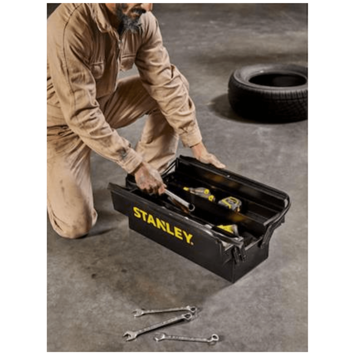 Caja metalico 3 bandejas portas Herramientas 20Pulg STST98725LA2