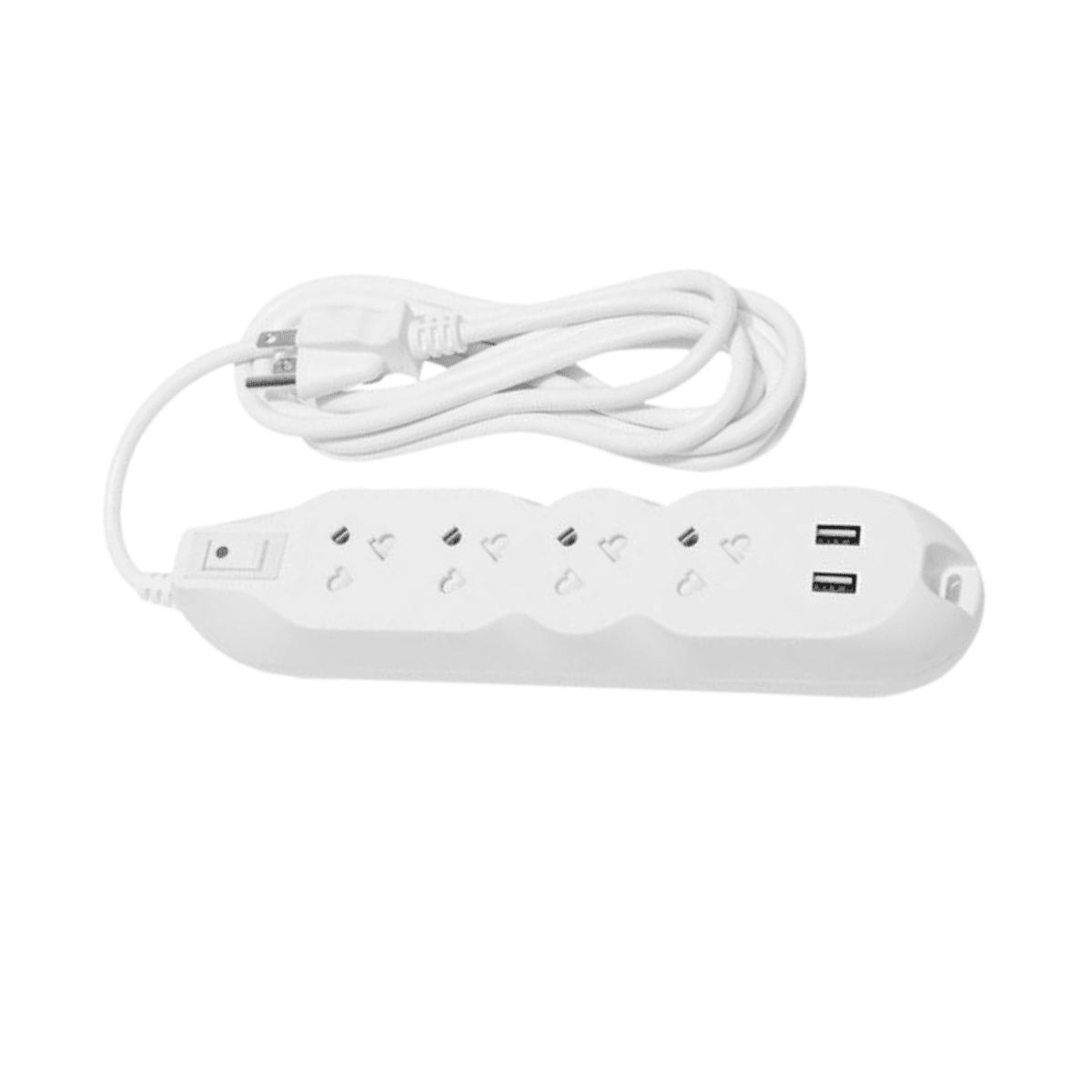 Extensión Eléctrica Múltiple Bticino 4 tomas + 2 puertos USB1