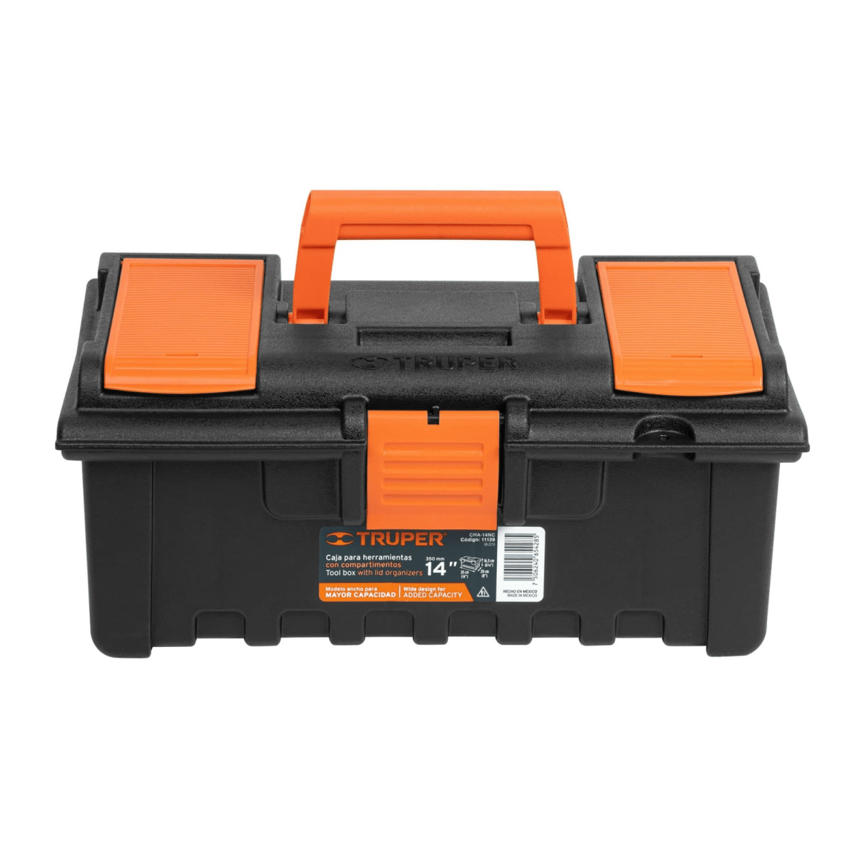 Caja para herramienta de 14 con compartimentos  EN MARCA TRUPER5