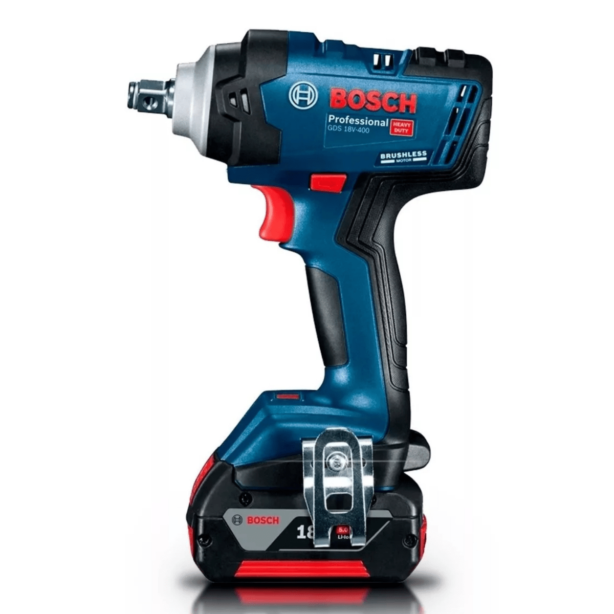 Llave de Impacto Profesional 18V Brushless GDS 18V-400 +2 Baterias 4Ah3