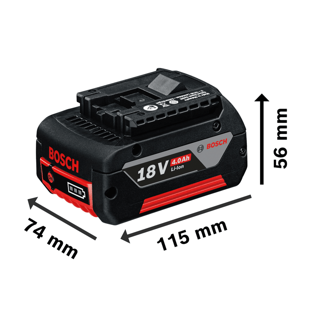 Batería 18V Bosch Iones de Litio GBA  18V 4.0Ah5