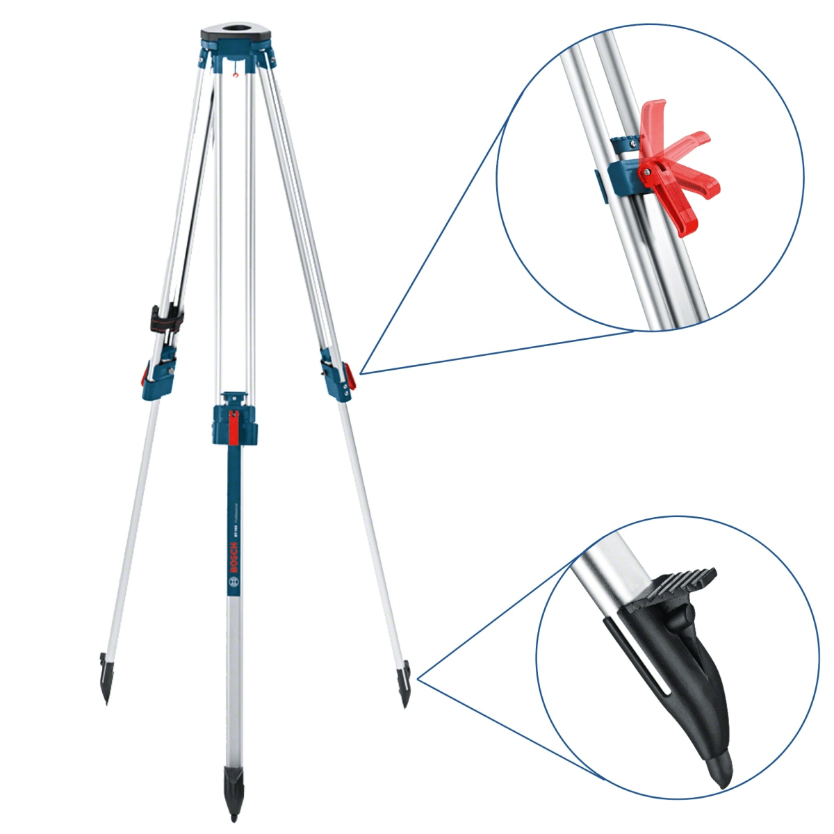Trípode BT 160 Para Nivel Óptico Bosch TOPOGRÁFICO3