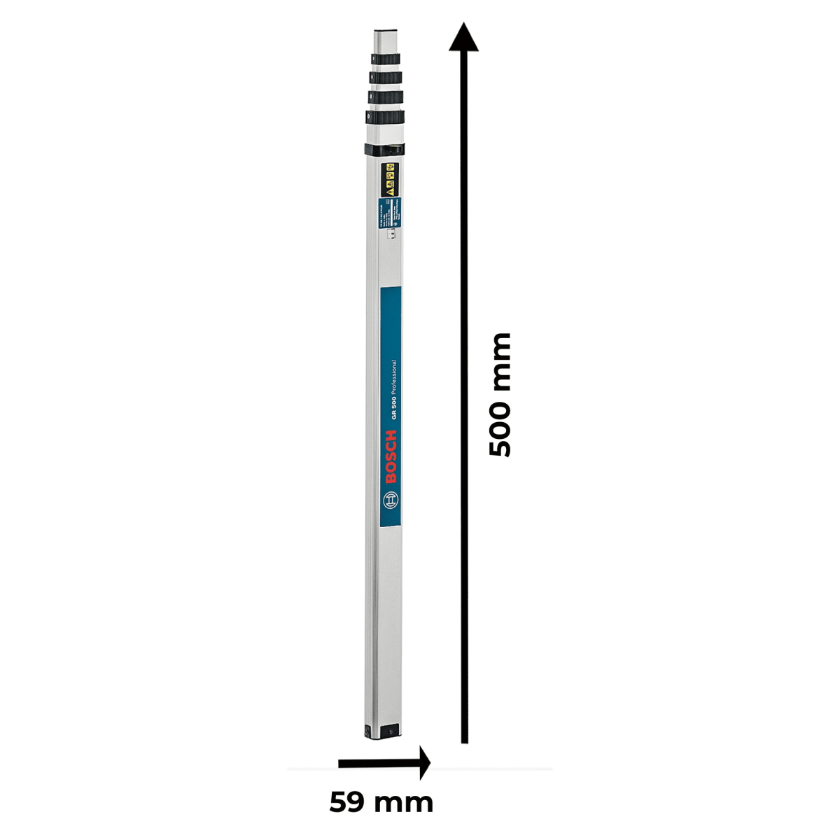 Mira Nivel Óptico Regla Medición 5m Bosch REGLA TOPOGRAFICO  - GR 5006