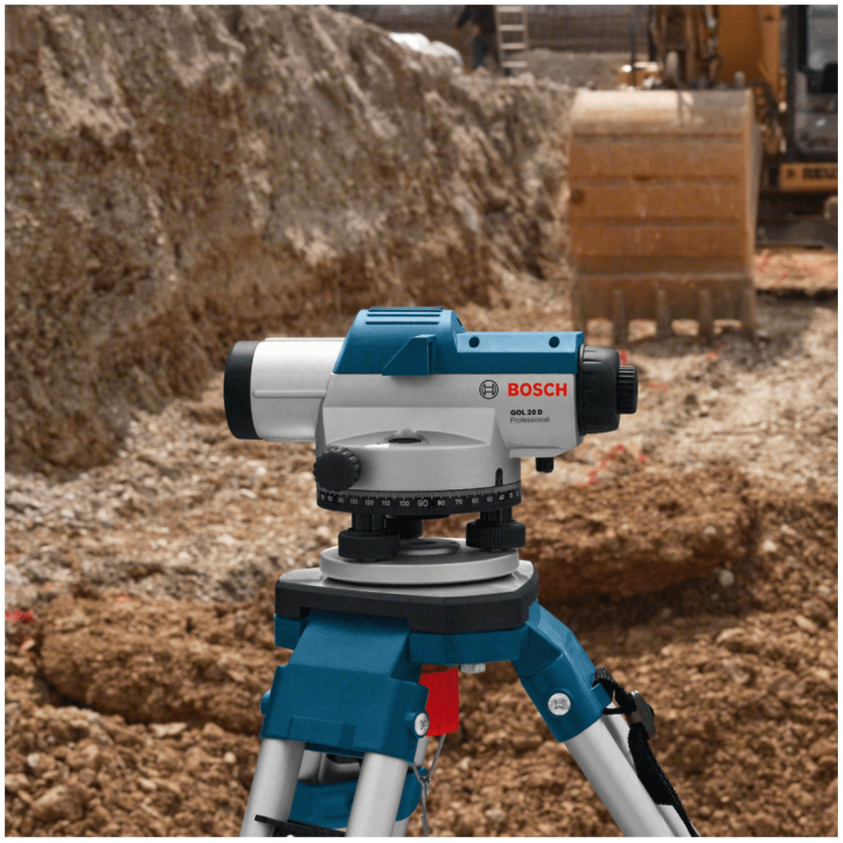 Combo Nivel óptico GOL 32 D Teodolito + Regla Medición 5m  BOSCH TOPOGRÁFICO5