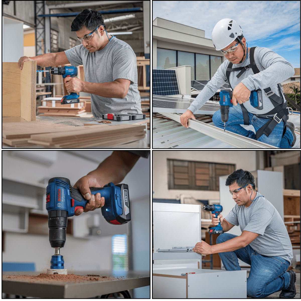 Taladro atornillador Percutor 18V  Brushless GSB 185-LI sin bat.5