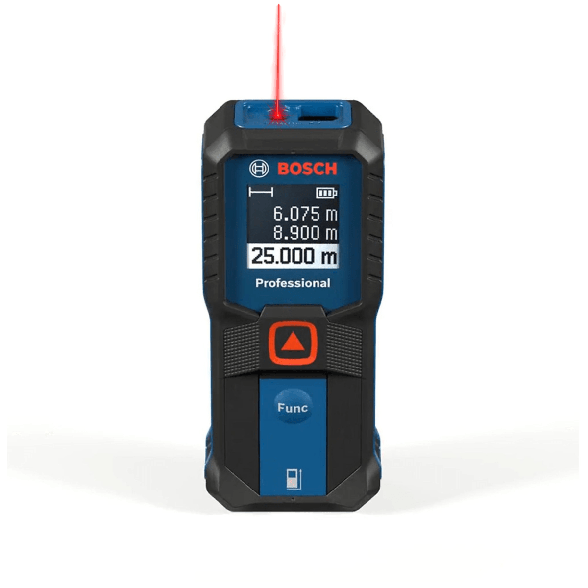 Medidor de distancia láser 25m GLM 25-23 distanciómetro BOSCH-rojo8