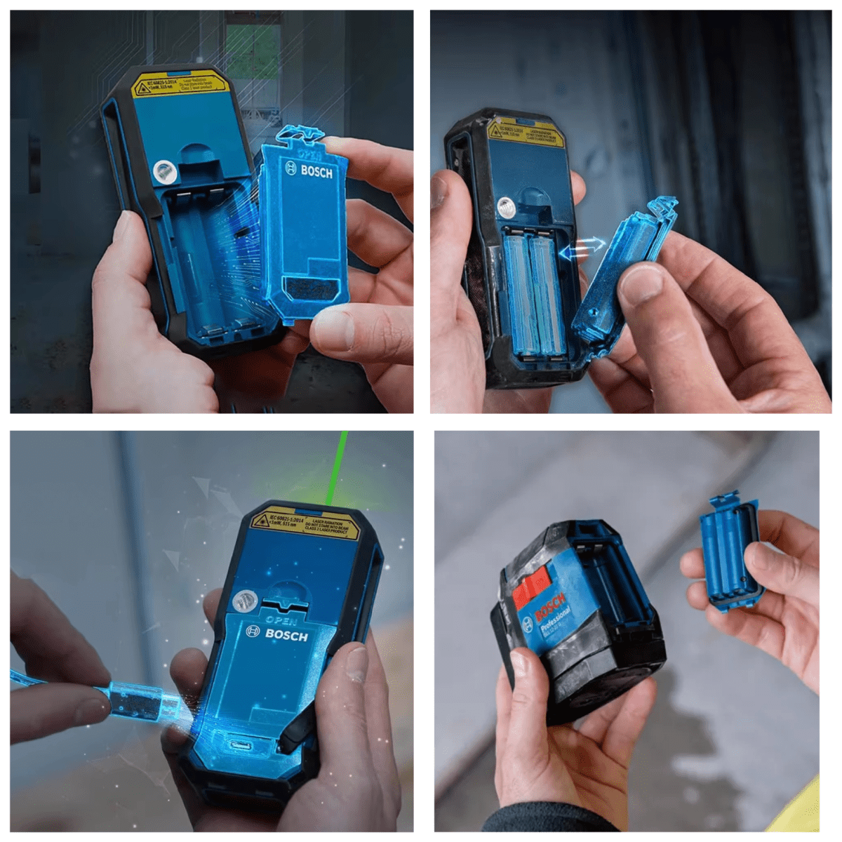 Batería Bosch 3.7V 1.0Ah A  Li-Ion BA2