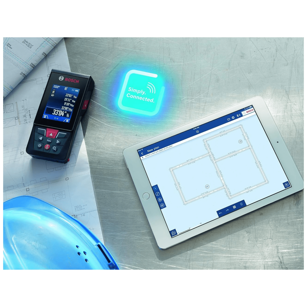 Medidor de distancia láser 150m GLM 150-27 distanciómetro BOSCH6