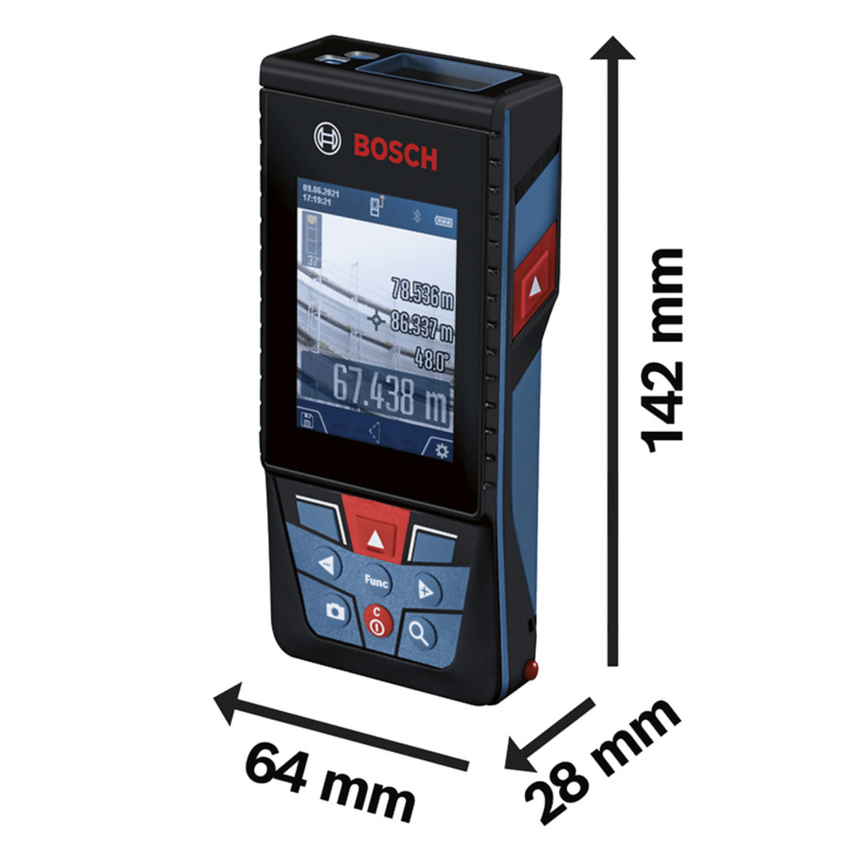 Medidor de distancia láser 150m GLM 150-27 distanciómetro BOSCH8
