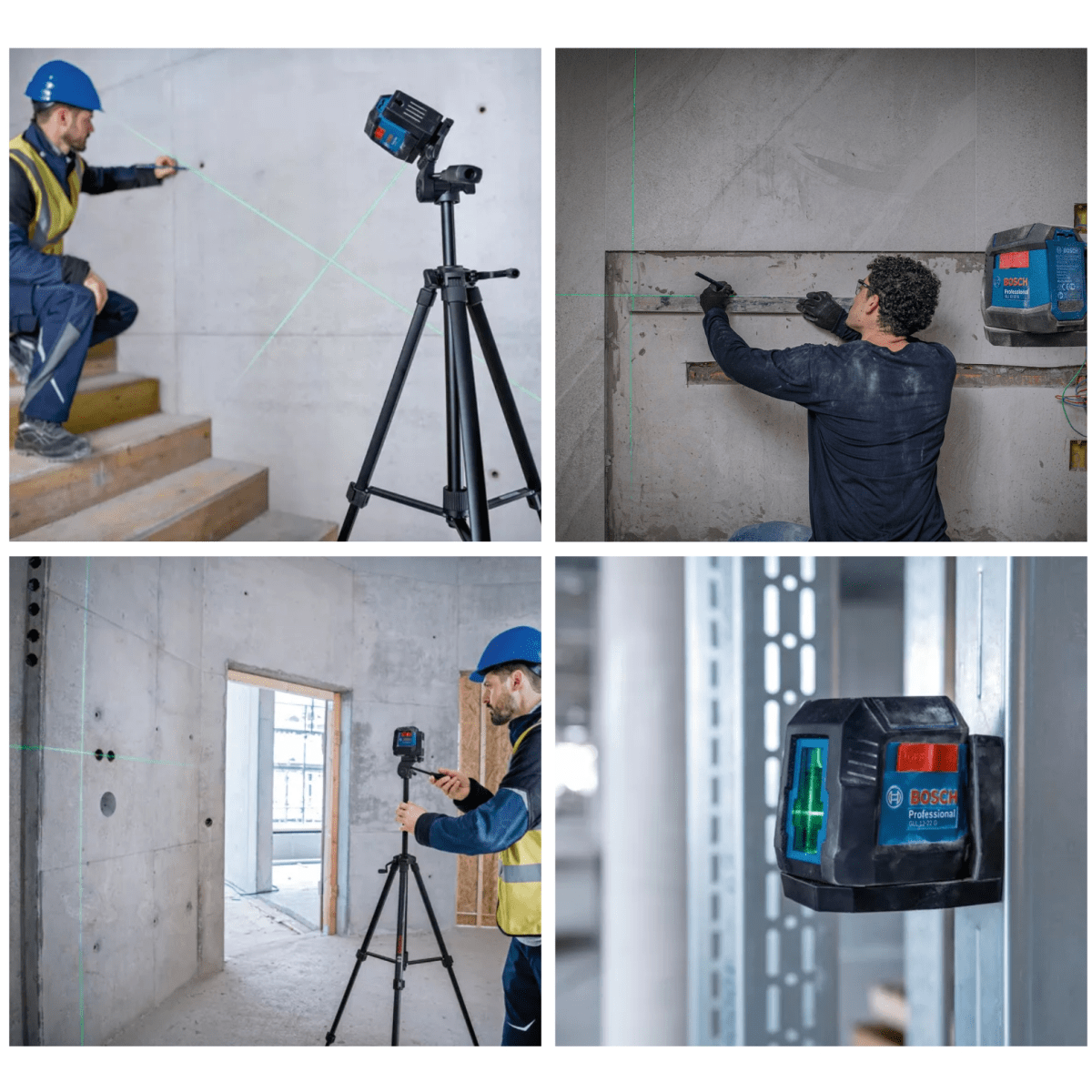 Nivel láser Bosch líneas verdes NIVELACION PROFESIONAL GLL 12-22 G5