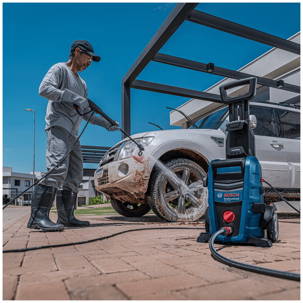 Hidrolavadora  Alta Presión 1800 PSI, 1500W GHP 180 Bosch2