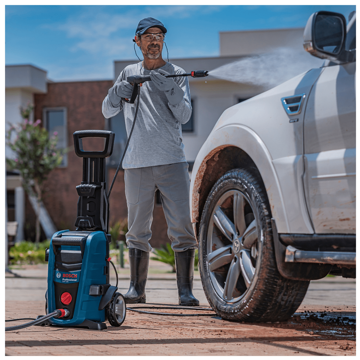 Hidrolavadora  Alta Presión 1800 PSI, 1500W GHP 180 Bosch3