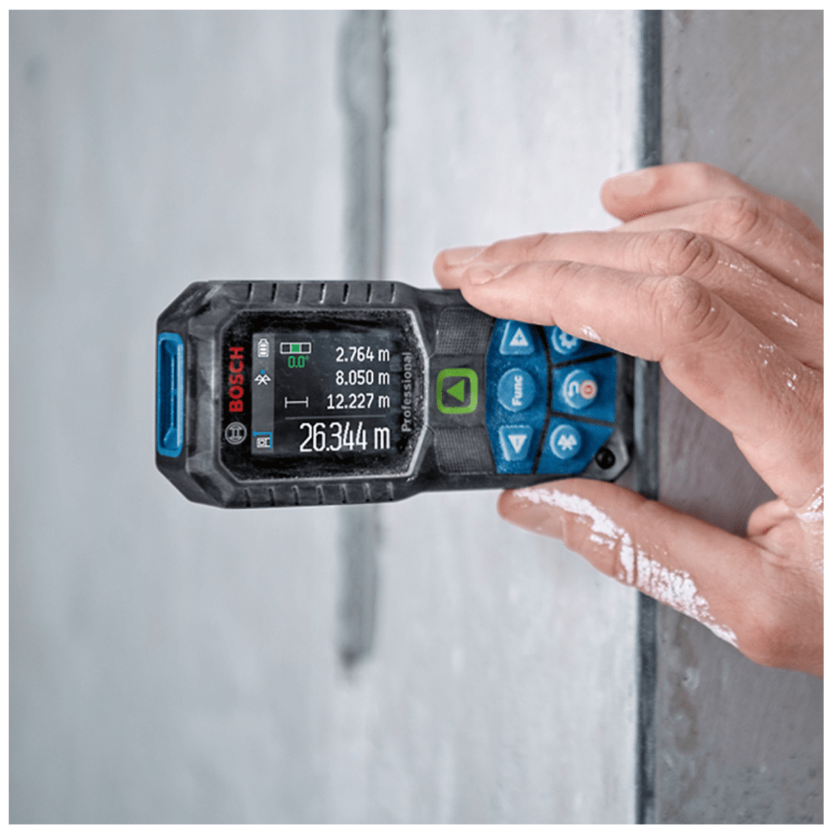 Medidor de distancia láser 50m GLM 50-27 CG distanciómetro BOSCH-verde7