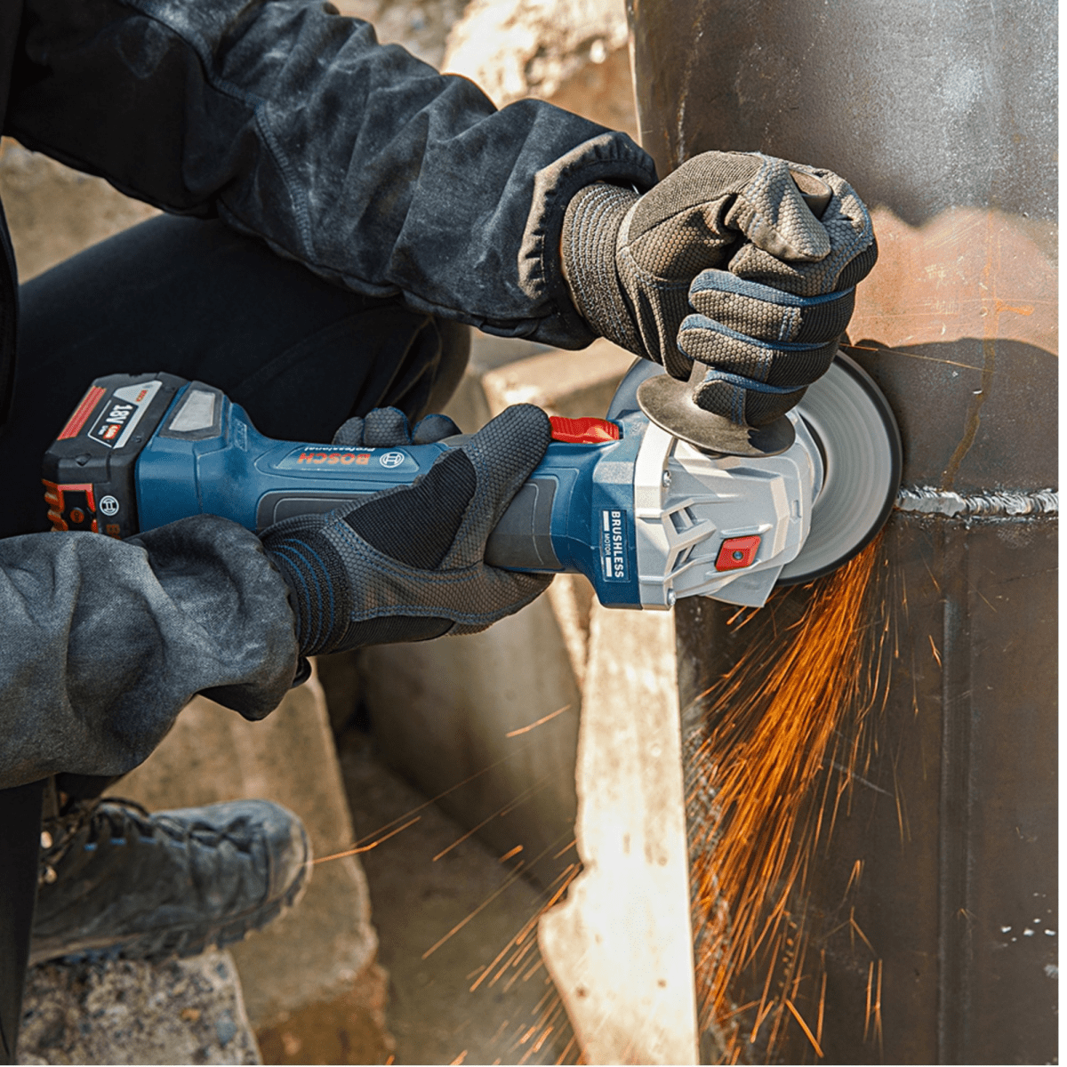 Amoladora inalámbrica 18V Esmeril 5