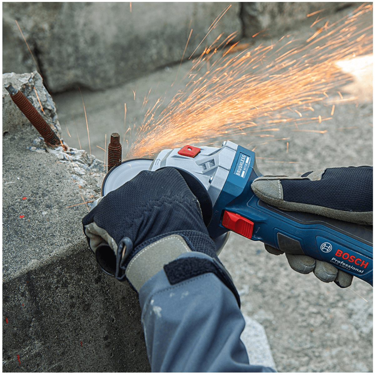 Amoladora inalámbrica 18V Esmeril 5