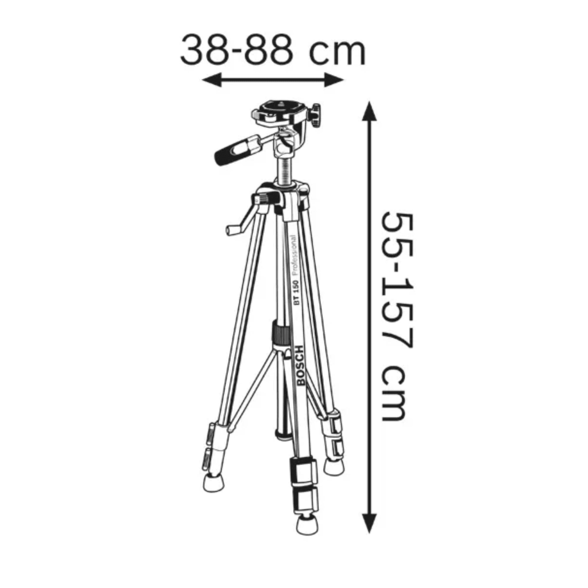 Trípode Profesional BT150 Bosch4