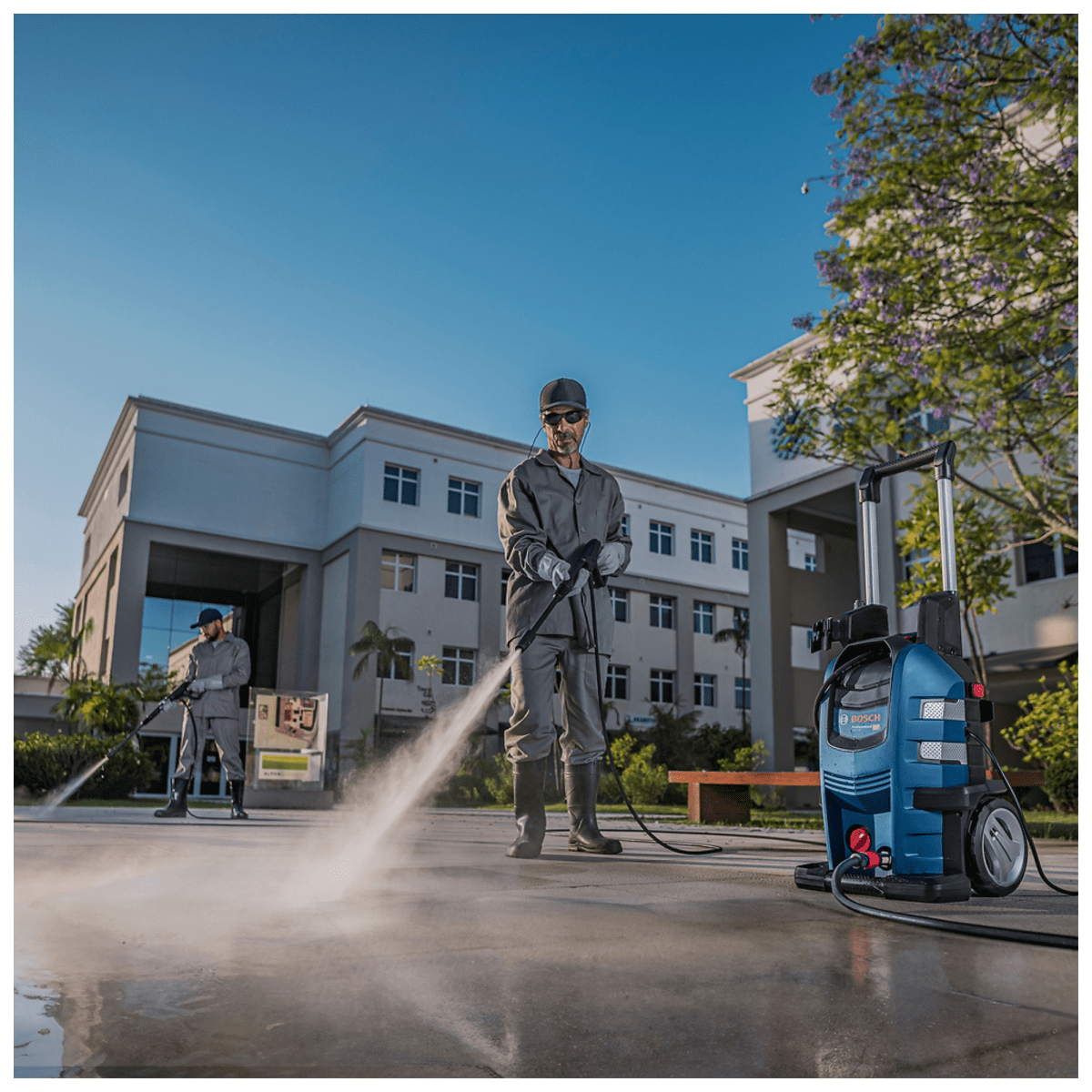 Hidrolavadora  Alta Presión 2500 PSI, potencia 2200W GHP 4-50 Bosch3