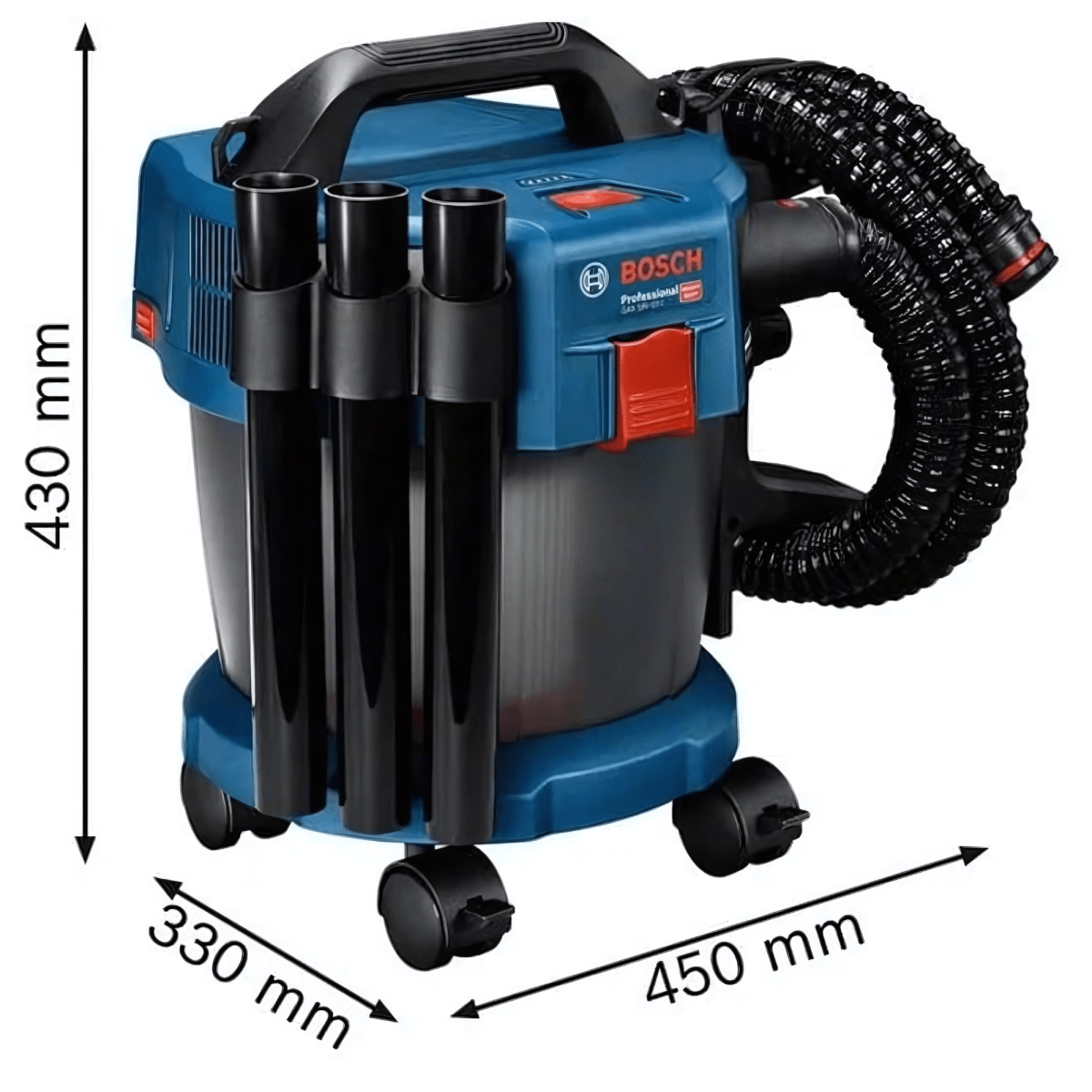 Aspiradora Inalámbrica de polvo y liquido BOSCH GAS 18V-10L2